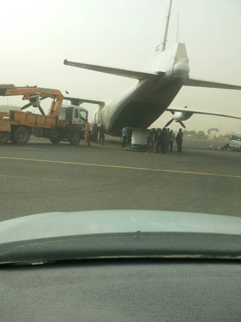 وصول طائرة للقوات المسلّحة القطرية إلى مطار بورتسودان