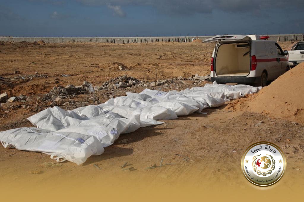 العثور على 18 جثة مجهولة الهويّة في مقبرة جماعية بليبيا باج نيوز 