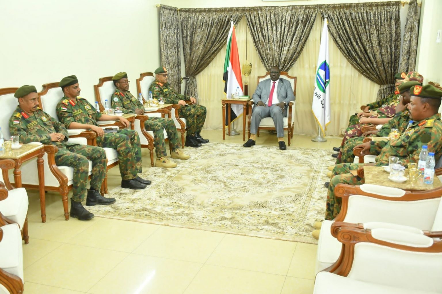 السودان..وفد عسكري رفيع في الدمازين