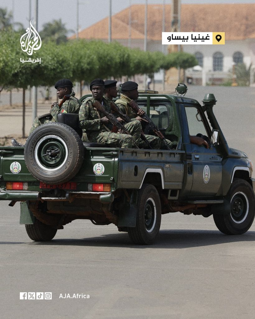 انقلاب عسكري في دولة إفريقية