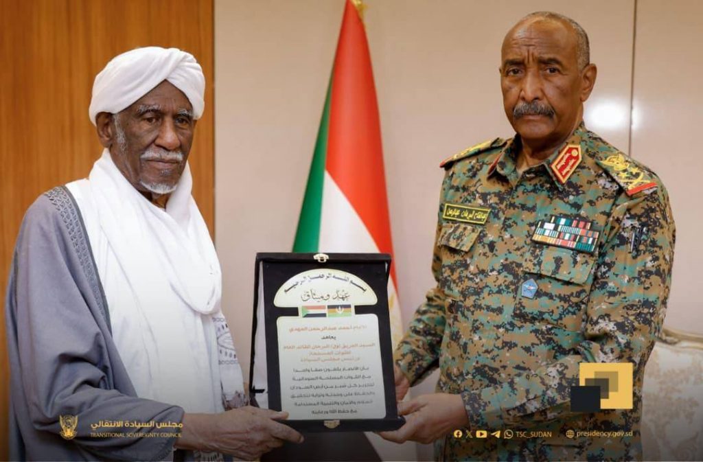 السودان – وثيقة من الأنصار على طاولة البرهان – باج نيوز